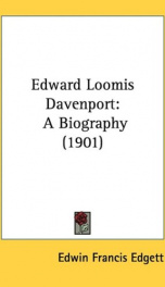 edward loomis davenport a biography_cover