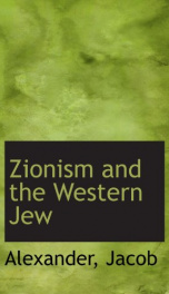 zionism and the western jew_cover