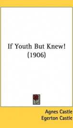 if youth but knew_cover