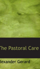 the pastoral care_cover