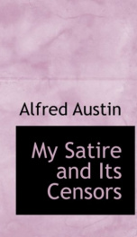 my satire and its censors_cover