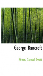 george bancroft_cover