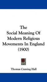 the social meaning of modern religious movements in england_cover