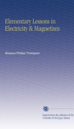 elementary lessons in electricity magnetism_cover