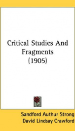 critical studies and fragments_cover