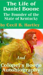 the life of daniel boone the founder of the state of kentucky_cover