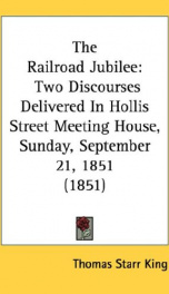 the railroad jubilee two discourses delivered in hollis street meeting house_cover