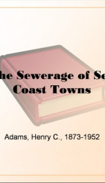 The Sewerage of Sea Coast Towns_cover