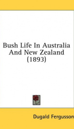 bush life in australia and new zealand_cover