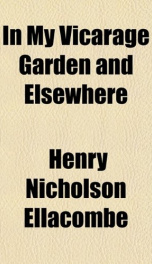 in my vicarage garden and elsewhere_cover