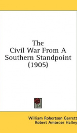 the civil war from a southern standpoint_cover