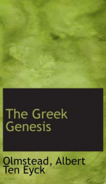 the greek genesis_cover