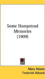 some hampstead memories_cover