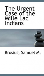 the urgent case of the mille lac indians_cover