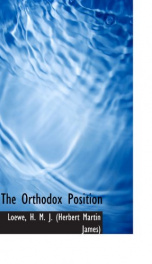 the orthodox position_cover