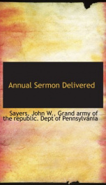 annual sermon delivered_cover
