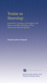 treatise on mineralogy second part consisting of descriptions of the species_cover