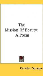 the mission of beauty a poem_cover