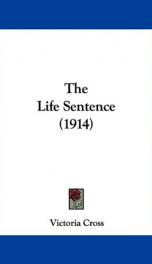 the life sentence_cover