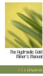 the hydraulic gold miners manual_cover