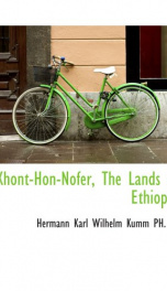 khont hon nofer the lands of ethiopia_cover