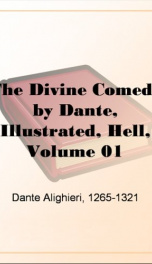 The Divine Comedy by Dante, Illustrated, Hell, Volume 01_cover