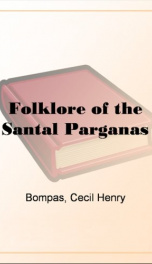 Folklore of the Santal Parganas_cover