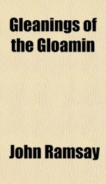 gleanings of the gloamin_cover