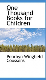 one thousand books for children_cover