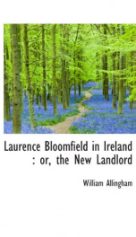 laurence bloomfield in ireland or the new landlord_cover