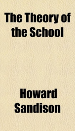 the theory of the school_cover