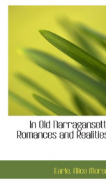 in old narragansett romances and realities_cover