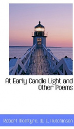 at early candle light and other poems_cover
