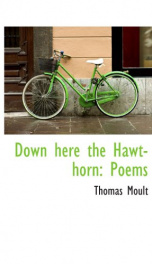 down here the hawthorn poems_cover