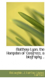 matthew lyon the hampden of congress a biography_cover