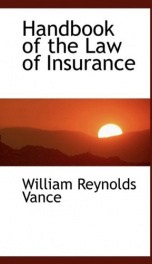 handbook of the law of insurance_cover