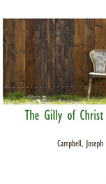 the gilly of christ_cover