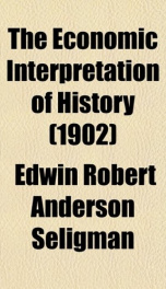 the economic interpretation of history_cover