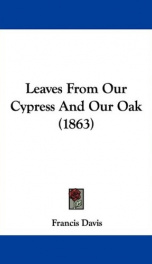 leaves from our cypress and our oak_cover