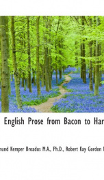 english prose from bacon to hardy_cover