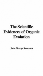 The Scientific Evidences of Organic Evolution_cover