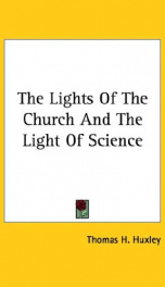 The Lights of the Church and the Light of Science_cover