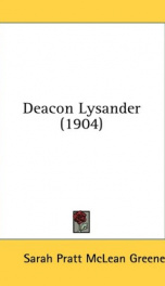 deacon lysander_cover