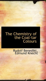 the chemistry of the coal tar colours_cover