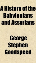 a history of the babylonians and assyrians_cover