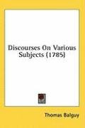 discourses on various subjects_cover