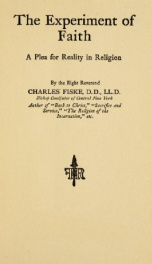 the experiment of faith a plea for reality in religion_cover