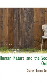 human nature and the social order_cover