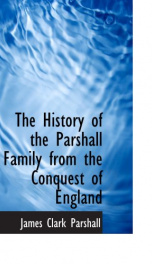 the history of the parshall family_cover