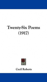 twenty six poems_cover